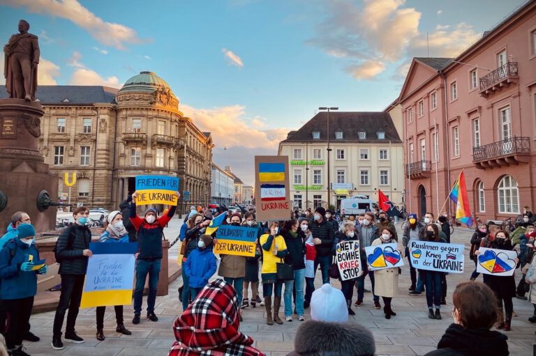 Solidaritätskundgebung #StandWithUkraine 🇺🇦